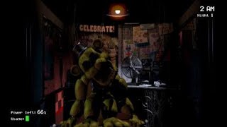 FNaF Golden Freddy Jumpscare [upl. by Sylera661]