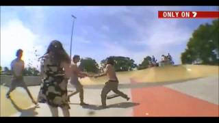 swansea skatepark 7 news report [upl. by Soisanahta87]