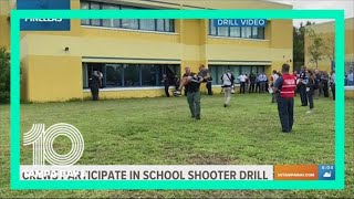 Pinellas elementary school holds realistic active shooter drill [upl. by Kelcy]