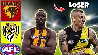 HAWTHORN SPOIL DUSTY’S 300TH Hawthorn vs Richmond AFL Matchday Vlog 2024 [upl. by Enairb]