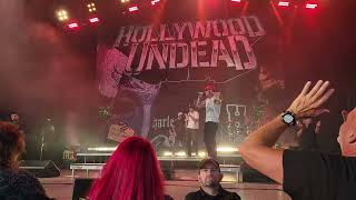 Riot Hollywood Undead PNC Bank Arts Center Holmdel NJ [upl. by Fredrika]