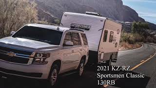 2021 KZRV Sportsmen Classic 130RB travel trailer Quick tour with Joel at Veurink’s RV Center [upl. by Adore]