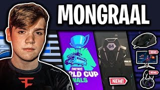 FaZe Mongraals Fortnite Settings Keybinds and Setup World Cup Edition [upl. by Herwig]