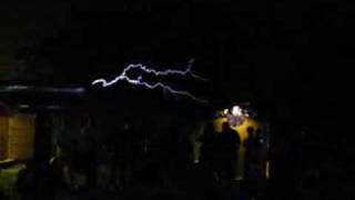 Singing Tesla Coil at Duckon 2007 [upl. by Ching]