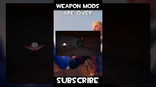 WEAPONS MODS ARE BEING REMOVED shorts fortnite gaming viral [upl. by Mcgrody182]