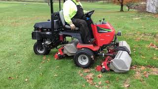 Jacobsen Greens King IV Plus Reel mower  For Sale  Online Auction [upl. by Elleynad]