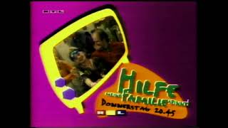 RTL Programmhinweis „Hilfe meine Familie spinnt“ 1993 [upl. by Pubilis]