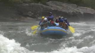 3200 cfs  Second Drop of Lost Paddle Gauley River [upl. by Nurav]