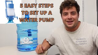 How to set up a Water Pump 5 Easy Steps [upl. by Hebbe759]