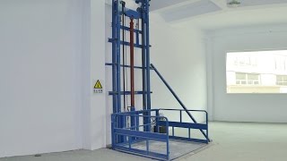 Warehouse cargo lift elevator goods elevator [upl. by Donnamarie]