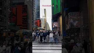 Walkng in manhattan trending ytshorts shorts viralshorts usa timesquare downtown newyork [upl. by Acinomal]