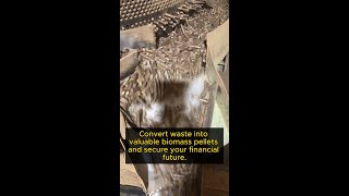 Convert waste into valuable biomass pellets and secure your financial future [upl. by Halil282]