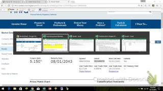 Assignment 08  Using FINRA bond database [upl. by Lacey683]