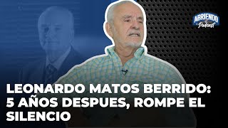 LEONARDO MATOS BERRIDO UN ANTES Y DESPUÉS EN LIDOM SU SALIDA LA DEDICATORIA FALLIDA Y MAS [upl. by Nerraj368]