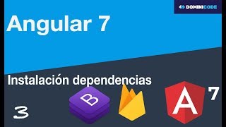 Instalación dependencias Bootstrap jquery Angular 7 [upl. by Sunshine]