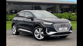 Brand New Audi Q4 etron S line  Carlisle Audi [upl. by Llennyl843]