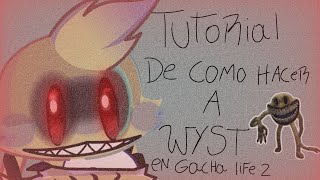 Tutorial de como hacer a wyst en gacha life 2pillar Chase 2gacha life 2BunnyGachagamer [upl. by Lachman]