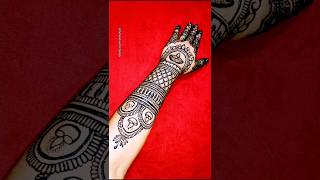 Beautiful full hand Diwali🪔 special mehndi designyoutubeshortsshortvideo trendingshortsviral💥💐🙏🪔 [upl. by Riggs]