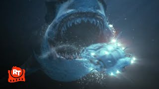 Megalodon 2018  Escaping The Sharks Mouth Scene  Movieclips [upl. by Annadal980]