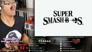 ETIKA REACTS TO SUPER SMASH BROS ULTIMATE ROSTER REVEAL quotEVERYONE IS HEREquot [upl. by Rojam861]