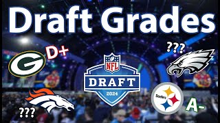 2024 NFL Draft Grades [upl. by Ecaidnac]