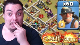 6 YILIMA ÖZEL MADENCİ 6 ile KSavaşı Clash of Clans [upl. by Rolfe]