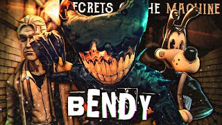 Bendy Secrets of the Machine FULL GAMEPLAY  HACKING ENDINGS LIVE All Secrets [upl. by Nichani]