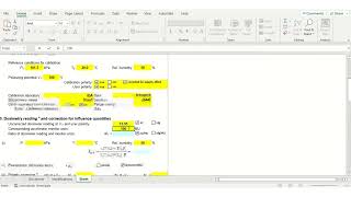 Spreadsheet Calculations of Absorbed Dose to Water for High Energy Photon Beam  TRS398 Protocol [upl. by Merrielle]