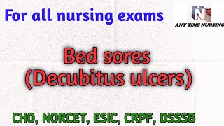 Bed sores  Decubitus ulcer easy explainantion in hindi [upl. by Enitsenre]