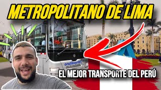 Probando el METROPOLITANO de Lima 🇵🇪 ¡Así se Mueve la Ciudad Venezolanos en perú [upl. by Onairam239]