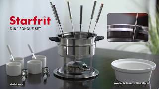 Starfrit Fondue Set EN 92522 [upl. by Godliman]