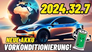 Tesla Software Update 2024327 Akku Vorkonditionierung jetzt an allen Schnellladern möglich [upl. by Acenahs370]