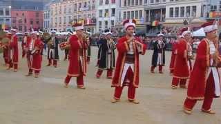 İznik Mehter ve Kılıç Kalkan Takımı Belçika Mons Konseri Giriş [upl. by Jaquenetta475]