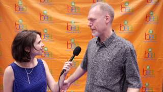 Interview with author Scott Westerfeld at BEA 2015 [upl. by Deys]