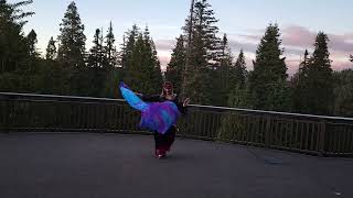 Beautiful dance and music near Yosemite  2024 Halloween [upl. by Germayne]