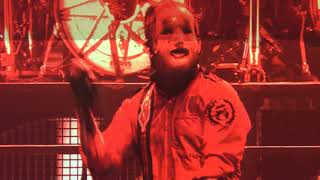 Slipknot  Corey speak about Behemoth amp All Out Life  official live   Łódź POLSKA  06022020 [upl. by Gnehp]