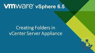 06 Creating Folders in vCenter Server Appliance Step by Step guide [upl. by Marienthal]