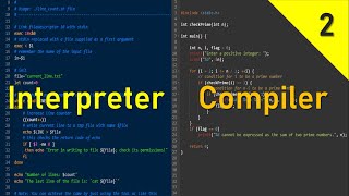 compiler vs interpreter [upl. by Gennaro]