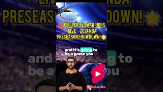 Clippers vs Warriors LIVE 2024 NBA Preseason NBA Sports [upl. by Enilegna45]