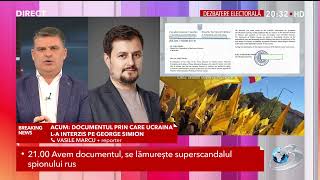 DOCUMENT De ce a fost interzis George Simion în Ucraina [upl. by Rednaxela]