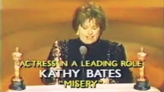 Kathy Bates wins Best Actress in Misery [upl. by Isaak]