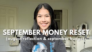 SEPTEMBER MONEY RESET🍃  Car Loan Payment Travel Expenses amp Net Worth [upl. by Nivets]