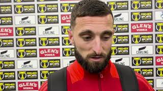 Graeme Shinnie asks how to balance pyro displays with stadium safety [upl. by Esiuole]