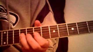 Bad Religion how to play Sorrow Acoustic Solo [upl. by Goldwin]