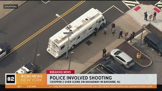 Policeinvolved shooting reported in Bayonne New Jersey [upl. by Wendell967]