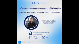 Görevde Yükselme Hazırlık Eğitimleri9 657 sayılı Devlet Memurları Kanunu 150 Madde [upl. by Valeta985]