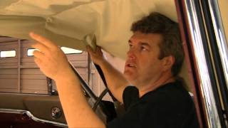 Episode 95 Ford hardtop coupe bow style headliner for Fairlane Mustang Cougar Falcon Autorestomod [upl. by Sanjiv]