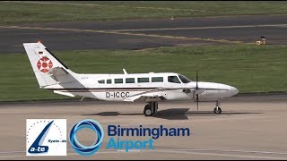 Air Taxi Europe Flight 100 Hannover to BHX [upl. by Delaryd785]