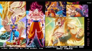 Dragon Ball Z  Unofficial Super Saiyan God Goku Theme The Enigma TNG [upl. by Meaghan]