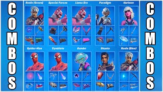 A Bunch of Chapter 3 Season 1 Battle Pass Skin Combos Best Skin Combos in Fortnite [upl. by Aisinut]